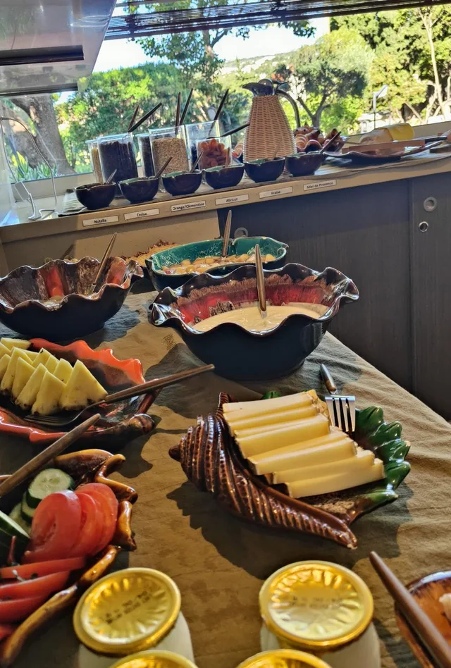 دوبلكس بشرفة مع أريكة سرير، Pamela Hotel Cassis 9/35